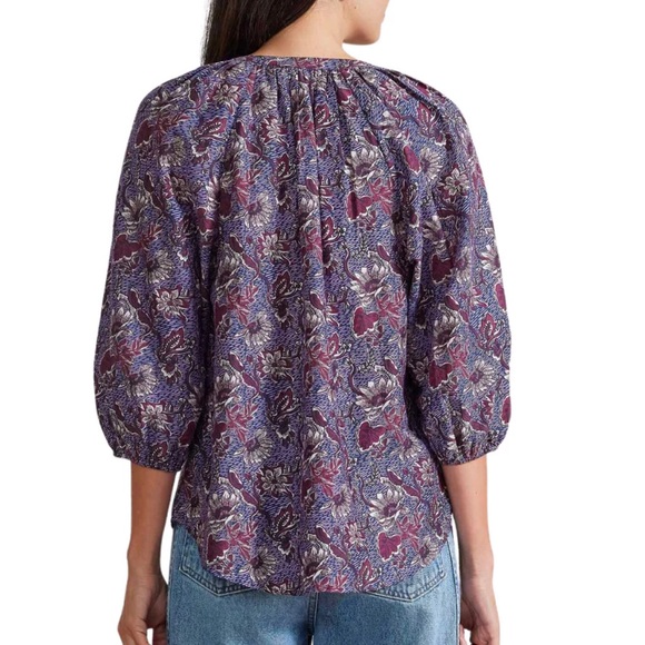 APIECE APART MITTE TOP DUTCH FLORAL - Picture 4 of 4